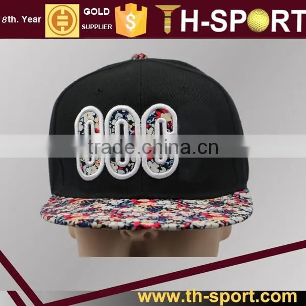 Customized Audit flexfit and blank snapback cap