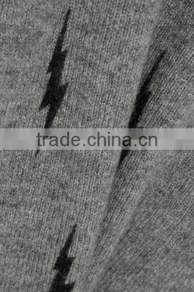 2017 fashion ladies wholesale custom knit shrug cashmere cardigan sweater woman Crew Neck