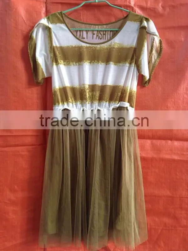 2016 used fashion and clean cotton dress for sale