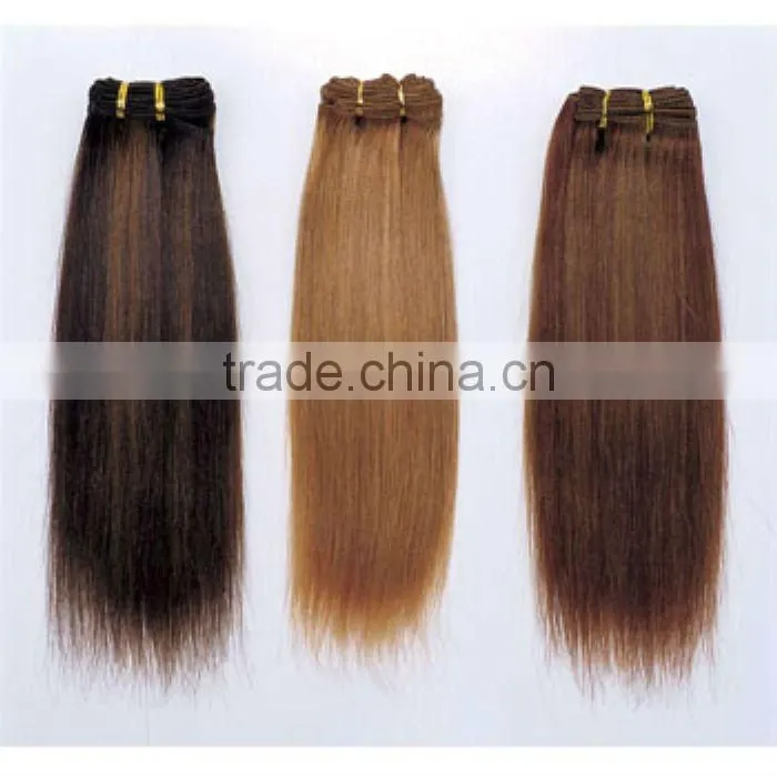 African afro hair extension/short curly indian weaving hair