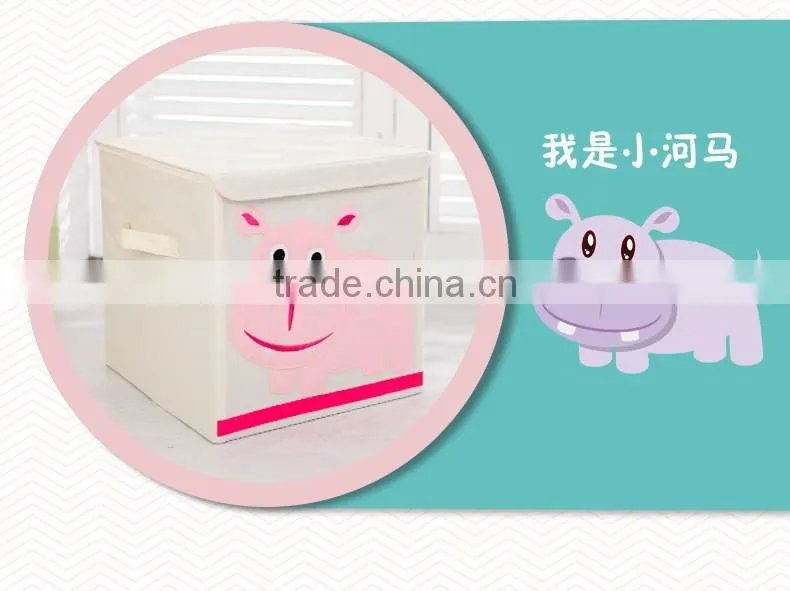 cotton canvas storage bin /box for toy organizer