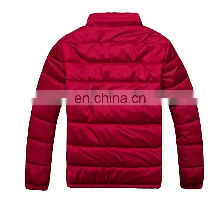Men winter warm cheap padded jacket