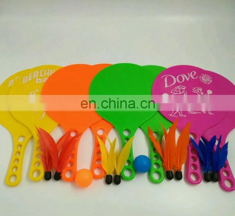 Outdoor Beach Backyard Garden Plastic Beach Rackets for kids anf family for fun