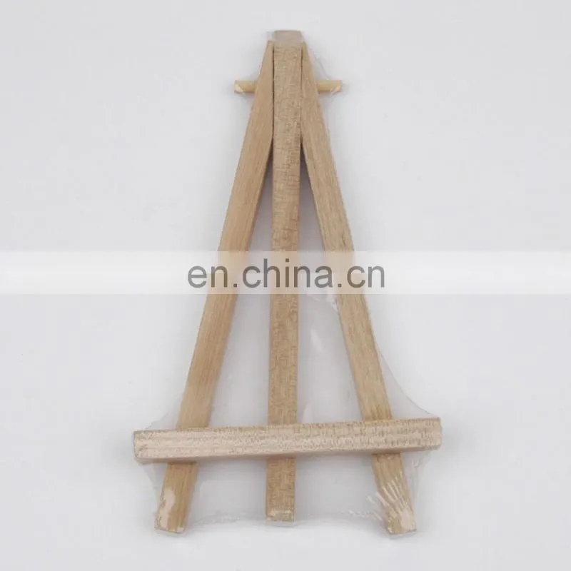 Wooden tabletop art easel