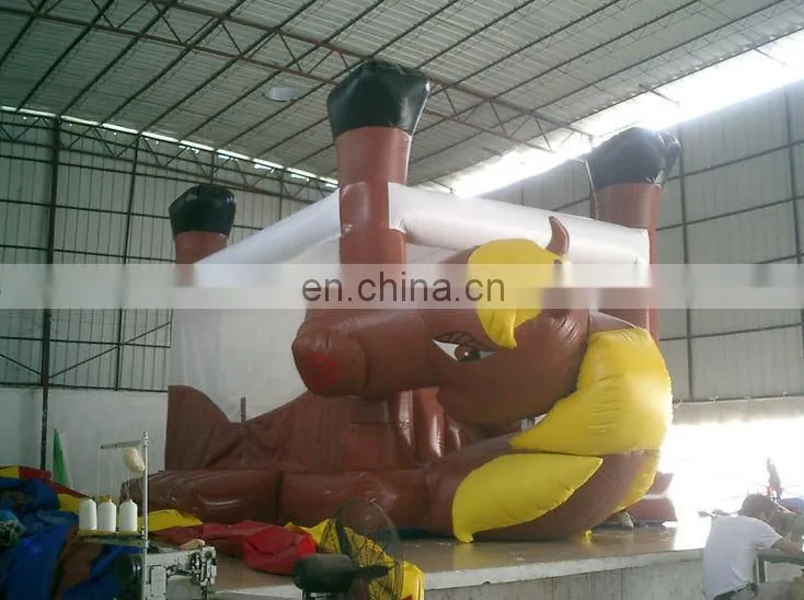 2013 hot sale inflatable bull bouncer