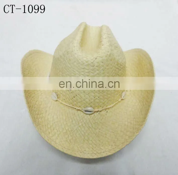 Painted Straw Cowboy Hat