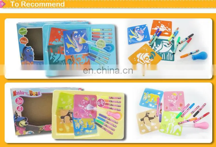 Magic Coloring Spray Paint Art Sets