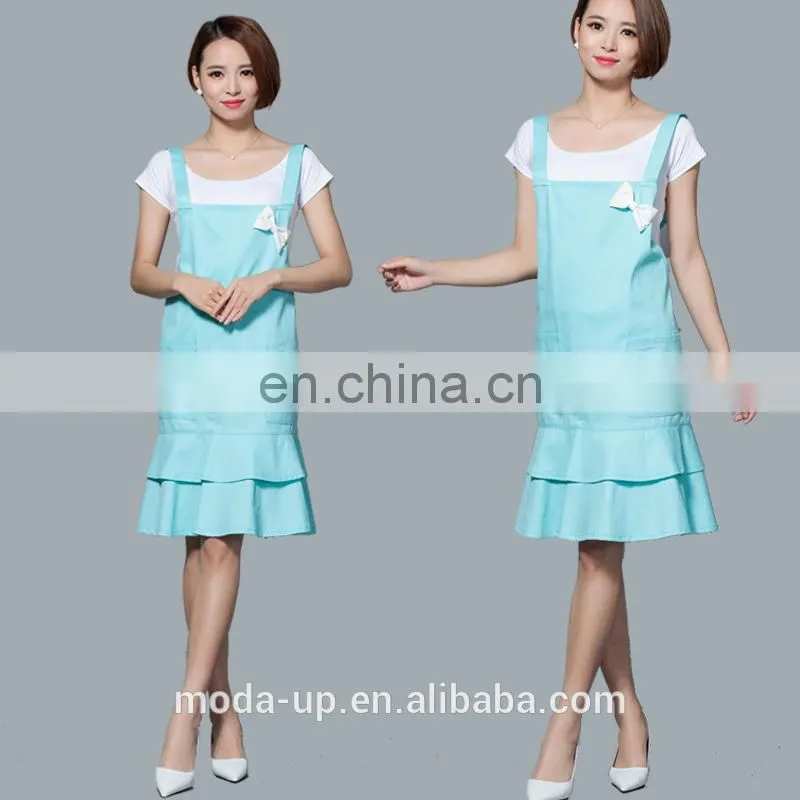 polyester kitchen apron with custom logo high quality manufacturer from China