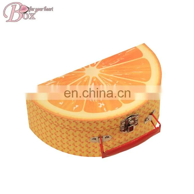Summer Fresh Fruit OEM Cardboard Cute Children Suitcase