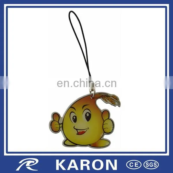 cheap personalized printed brass keychain with epoxy dome