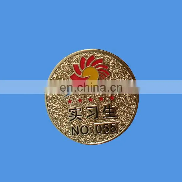 custom 3d metal sticker with 3m adhesive back