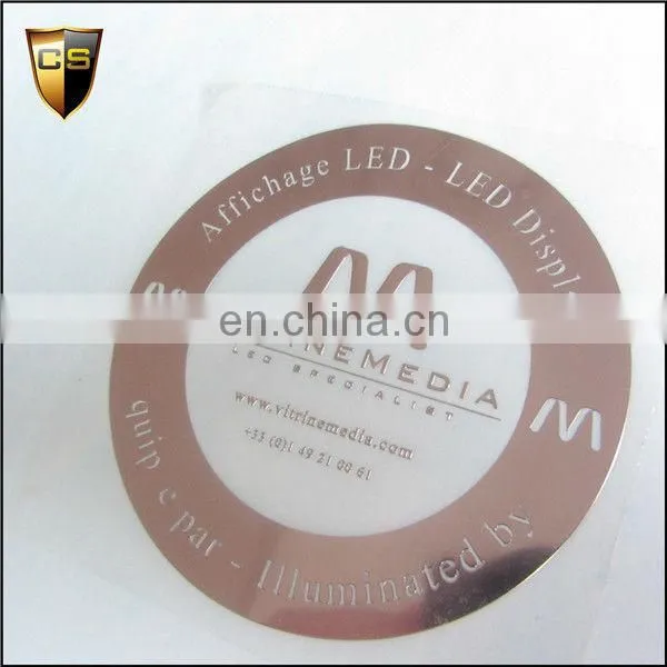 The 3M7533 glue easier to use metal plating does not fade pure nickel signage
