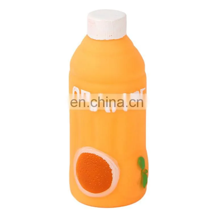Assorted Colors Pet Bottle Toy Latex Dog Toys For Small Dogs and Puppie