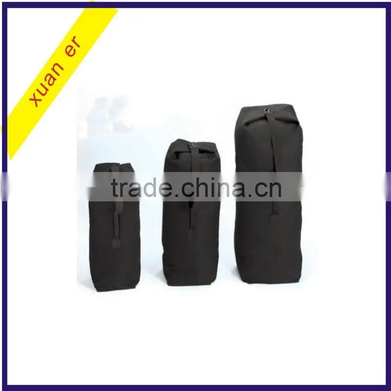 Wholesale top load military heavy weight canvas duffle bag