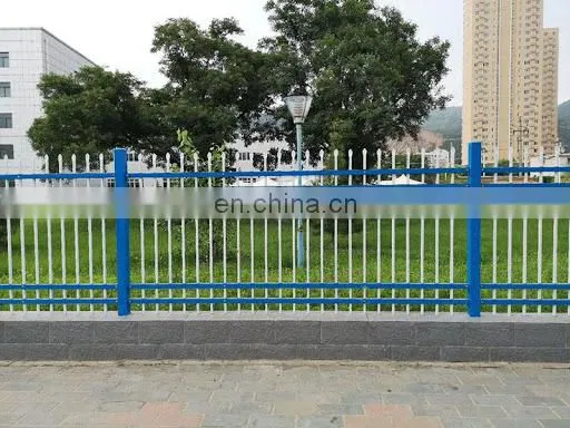 High Security Decorative Steel Palisade Fence from China factory for garden boundary resident