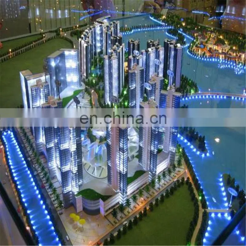Hot Item 1:100 scale architecture model ,building crystal kaaba model