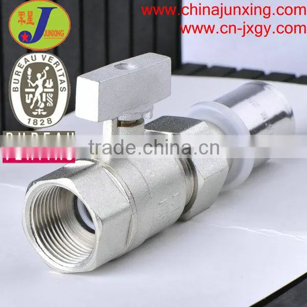 PEX AL PEX Pipe fittings/ press fittings press union female ball valve