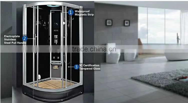 Guangzhou Wholesale Sliding Doors Bathroom Shower Steam Cabinet Room K-7070
