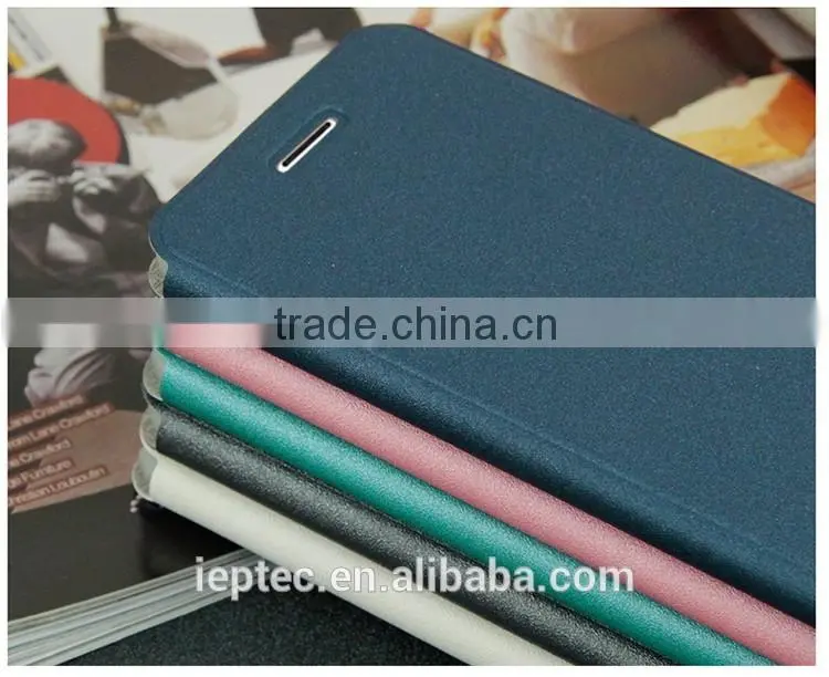 MOFi Wholesale PU Leather Smart Mobile Phone Flip Cover Cases for iPhone 6, iPhone 6A, iPhone A1586, A1589, Free Sample