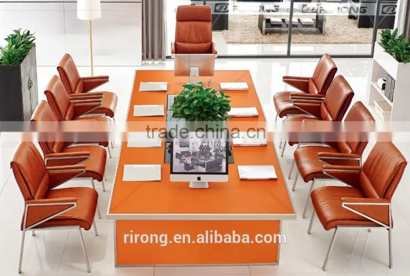 Factory oem product office black leather conference chair