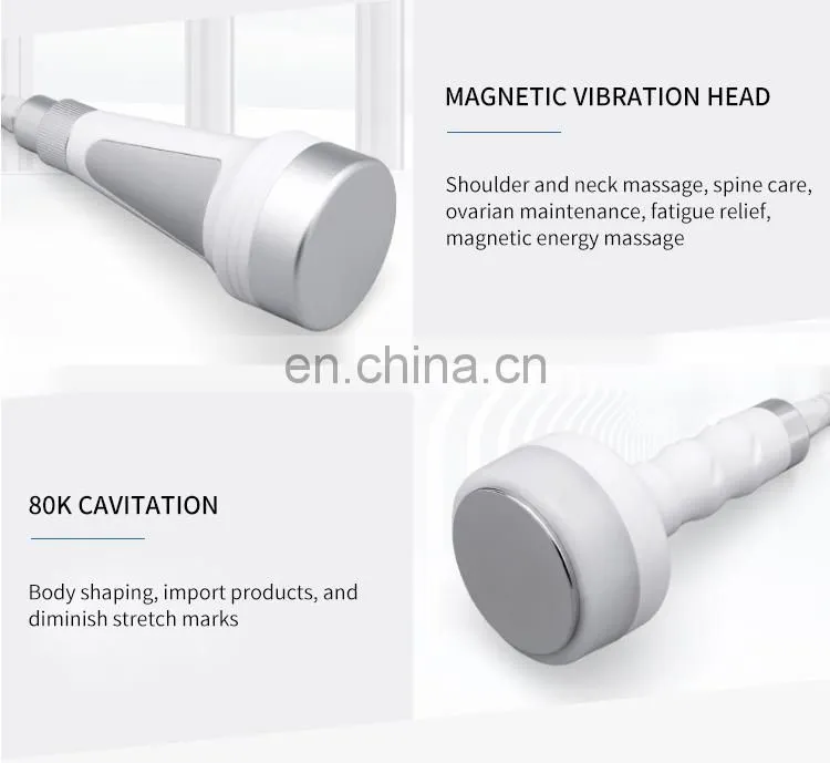 Portable 5D Carving weight Loss Shaping Instrument RF Vacuum Body Massage Slimming Machine 80K Cavitation Personal Care Machine