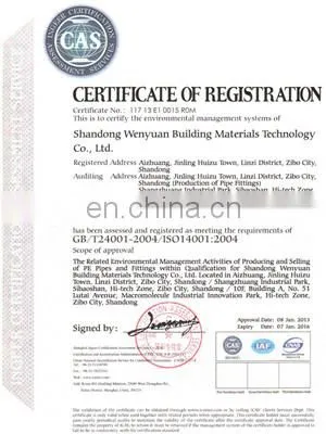 Dredging Suction Pipe /Sea Water Dredging Pipe/Plastic Dredge Pipe