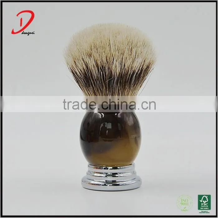 Personalized reisn handle badger hair shaving brush,private label shaving brushes