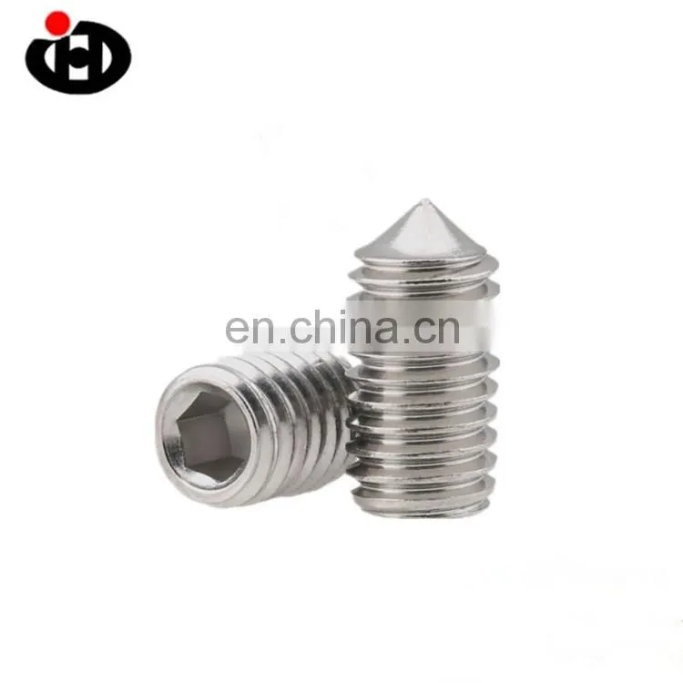 High Tensile JINGHONG Stainless Steel Cone Point Set Screw