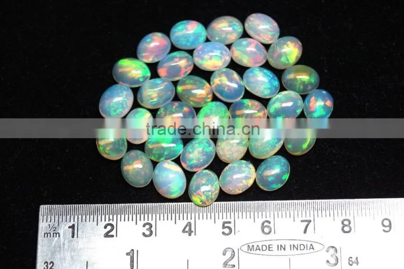 10x8mm Ethiopian opal cabochon oval