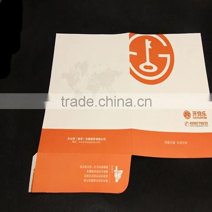 Laminate Pocket Catalogue Paper Folder