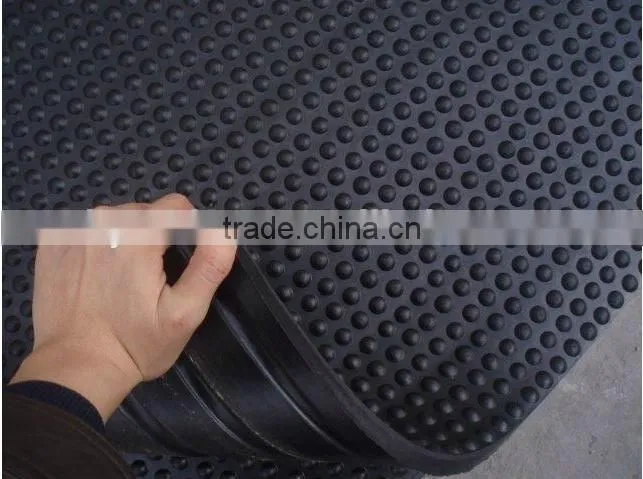 Rubber Round dot stable mat horse stable mat