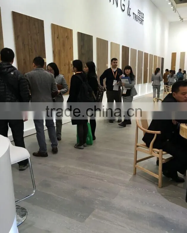 white lacquered oak engineered wood flooring
