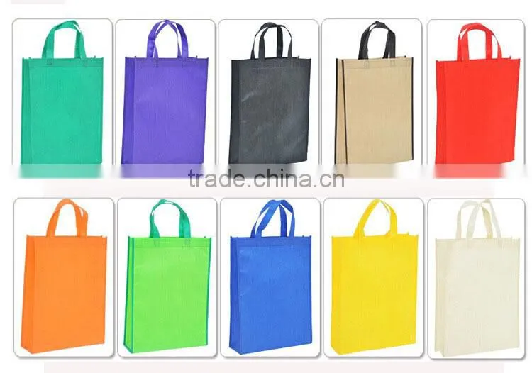 Customized top quality black non-woven bag