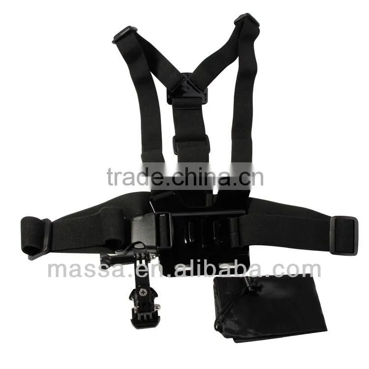 hot sale Waterproof chest harness for gopro and other gopro accessories