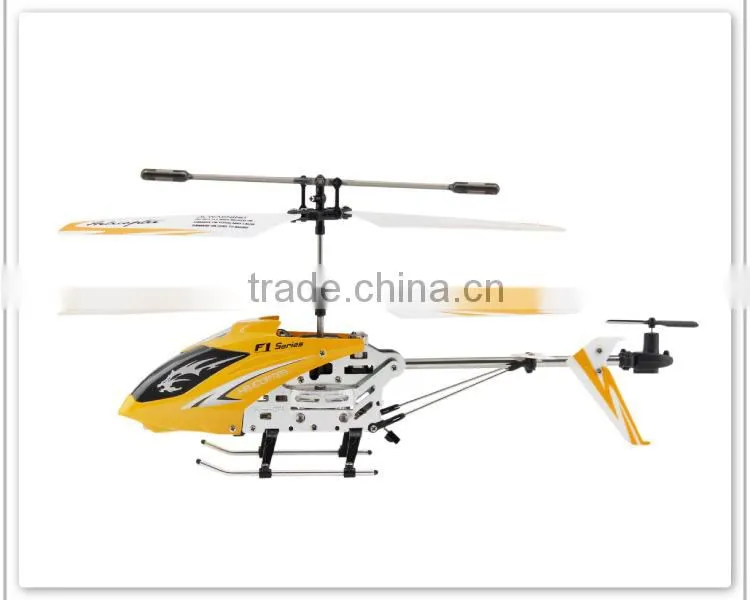 F101B 3.5 CH IR RC Helicopter Mini Metal Remote Control Helicopter Gyro RTF