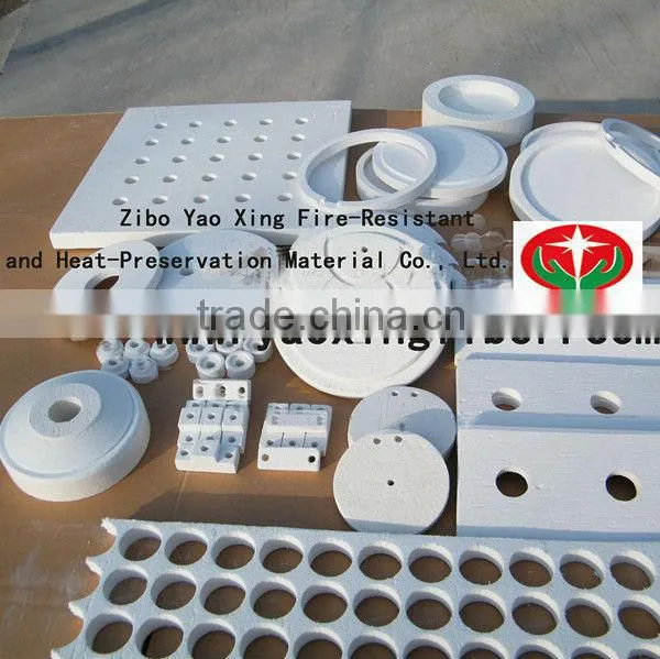 industrial ceramic fiber heat insulation gasket ceramic fiber shape