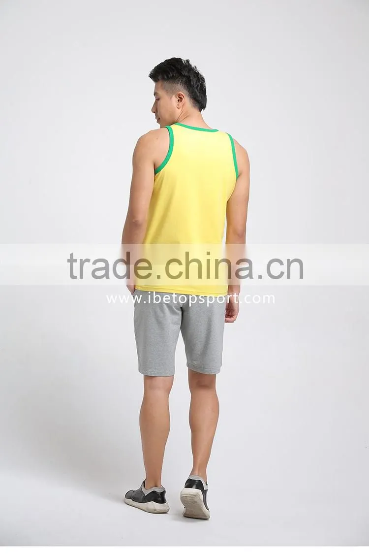 OEM service Custom sportswear coolmax running cotton vest
