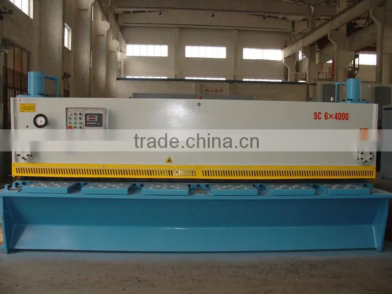 Hydraulic Shearing Machine, stainless steel cutting machine QC11Y-6X4000