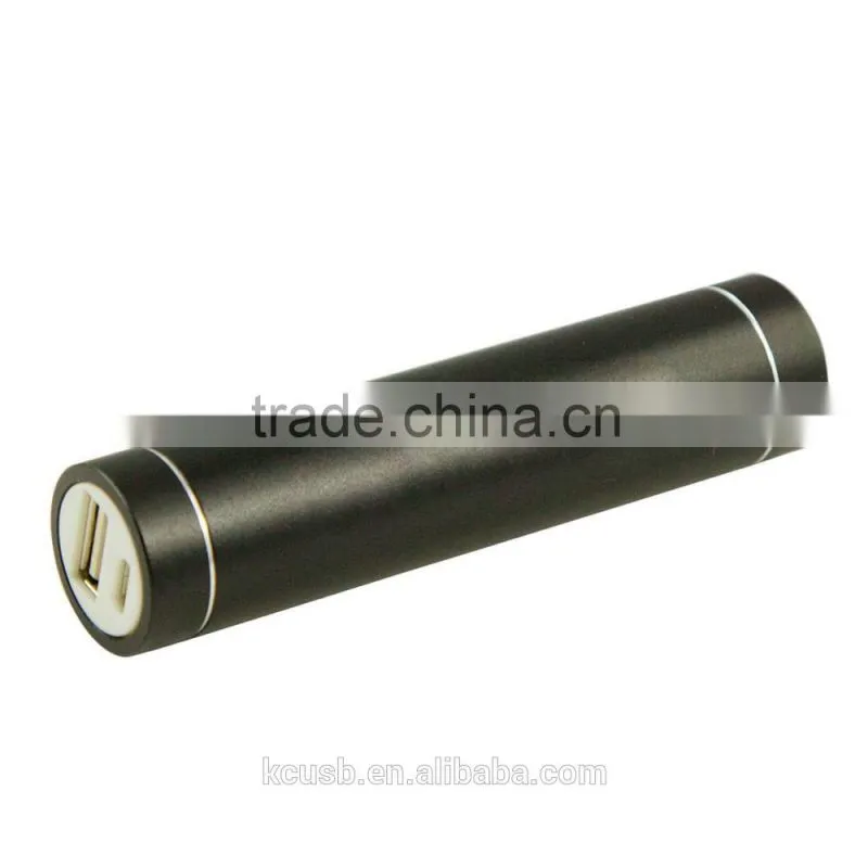 Fashional aluminium smart mobile power bank 2600mah