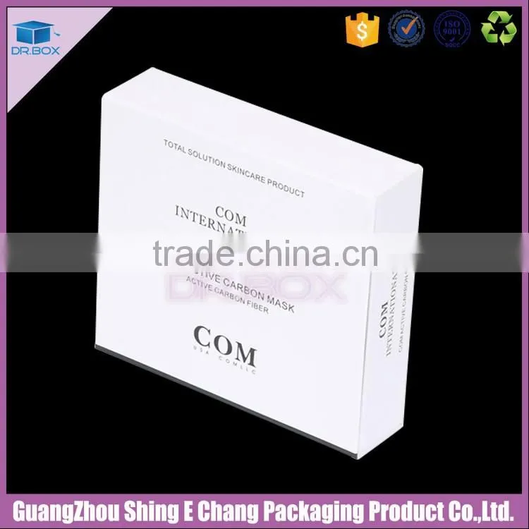 Top grade paper packaging box for cosmetic box manufacturer