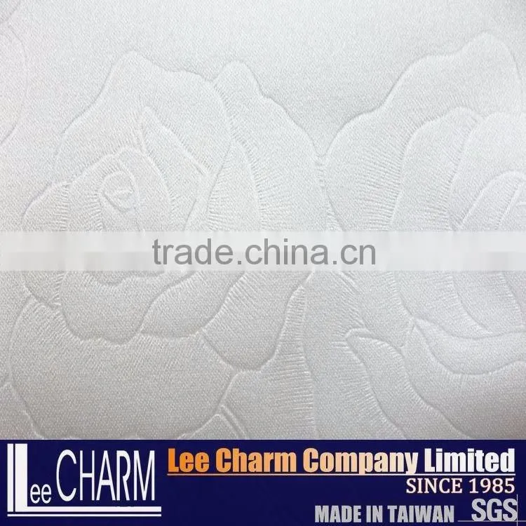3D Embossed Polyester Upholstery Fabric