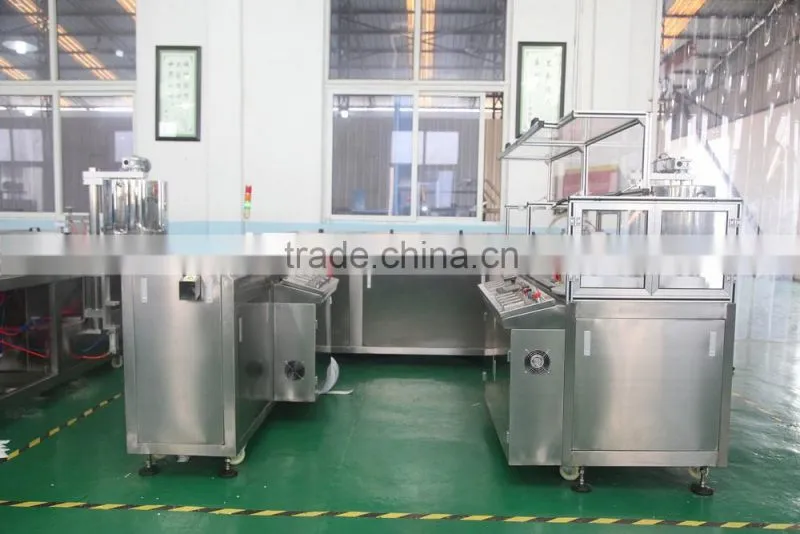 Liquid application Suppository production line