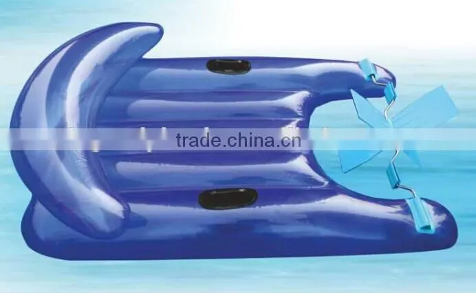 Inflatable pool lounge, pocket pool lounge