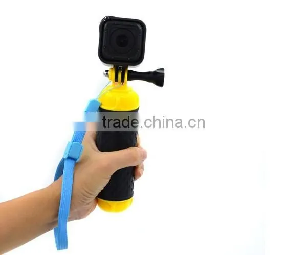 GoPro Bobber Handle Hand Grip Diving Floaty Floating Monopod Pole + Thumb Screw for Gopro Hero 4 3+ 3 2 SJ4000 XiaoYi