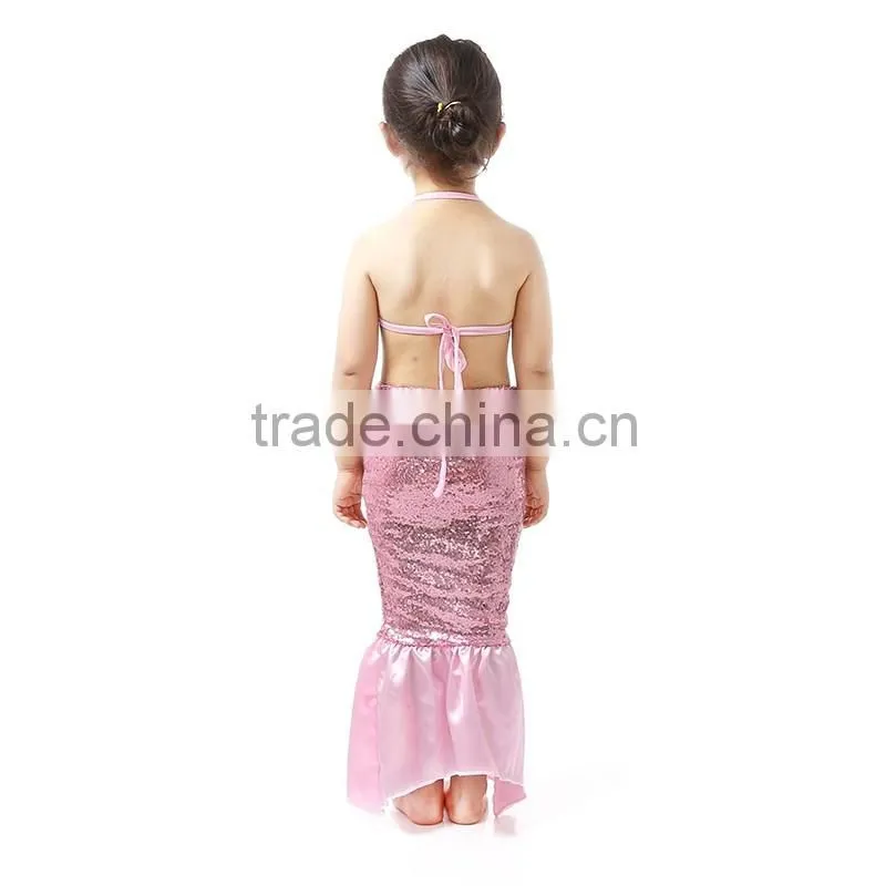 Wholesale two piece bra and mermaid tail swimsuit sexy bikini for girls