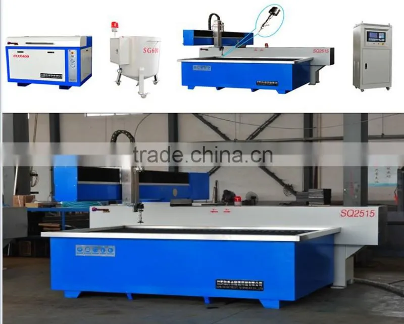 abrassive processing machine