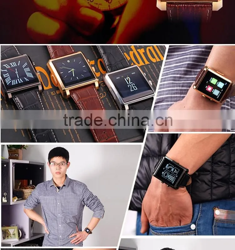 Bluetooth standard 4.0 watch phone kid, remote camerawaterproof watch mobile phone w818, watch phone with speaker