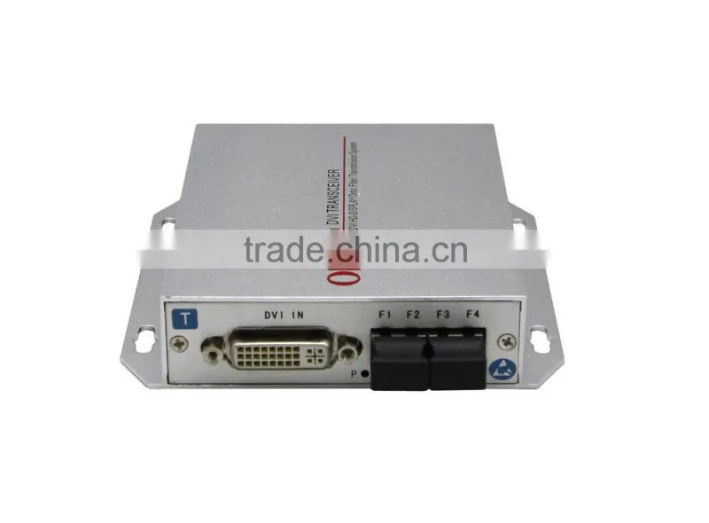 DVI Fiber Optic Transceiver support OEM