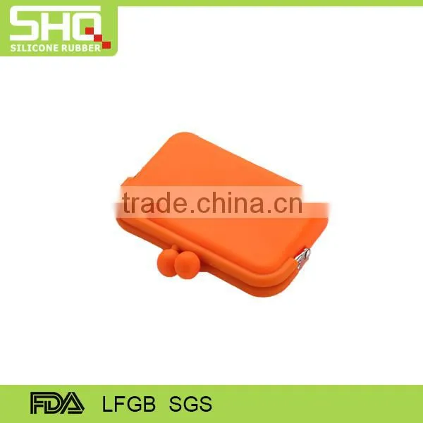 Colorful silicone jewelry pouch