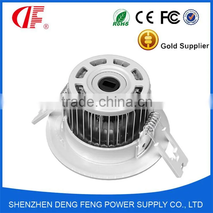 3 Watt 120lm LED(Non) Maintained Silver White Downlight Kit 1.5Hour with Emergency Conversion Kit